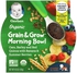 Gerber‏, عضوي، Grain & Grow، وجبة إفطار، للأطفال من عمر 10 أشهر فيما فوق، الشوفان، والشعير، والكينوا الحمراء، بالإضافة إلى الموز والتوت، 4.5 أونصة (128 جم)