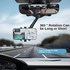 iSpchen Rear View Phone Holder for Car, Universal 360° Rotating Mobile Phone Holder, Adjustable Mobile Phone Holder for Most Phones