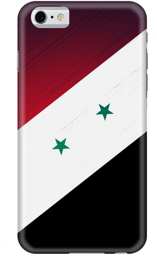 Stylizedd Apple iPhone 6 Premium Slim Snap case cover Matte Finish - Flag of Syria