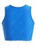 Solid Cropped Twist Front Plus Size Swim Top - 4x
