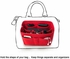 Purse Organizer Insert, Women Felt Bag Organizer Insert, Multi-Pocket Bag in Bag for Womens Handbag Travel Tote Hobo Bag Storage Purse Liner Divider for Any Brand Tote, Red, L Size