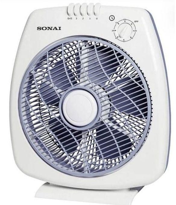 Sonai MAR-3012 Box Fan, 12 Inch - White