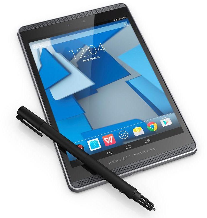 HP Pro Slate 8 Tablet - 7.86 Inch, 16GB, WiFi, Gray