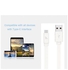 Hoco X5 BAMBOO Type C USB Charging & Data Sync Cable - 1M - White