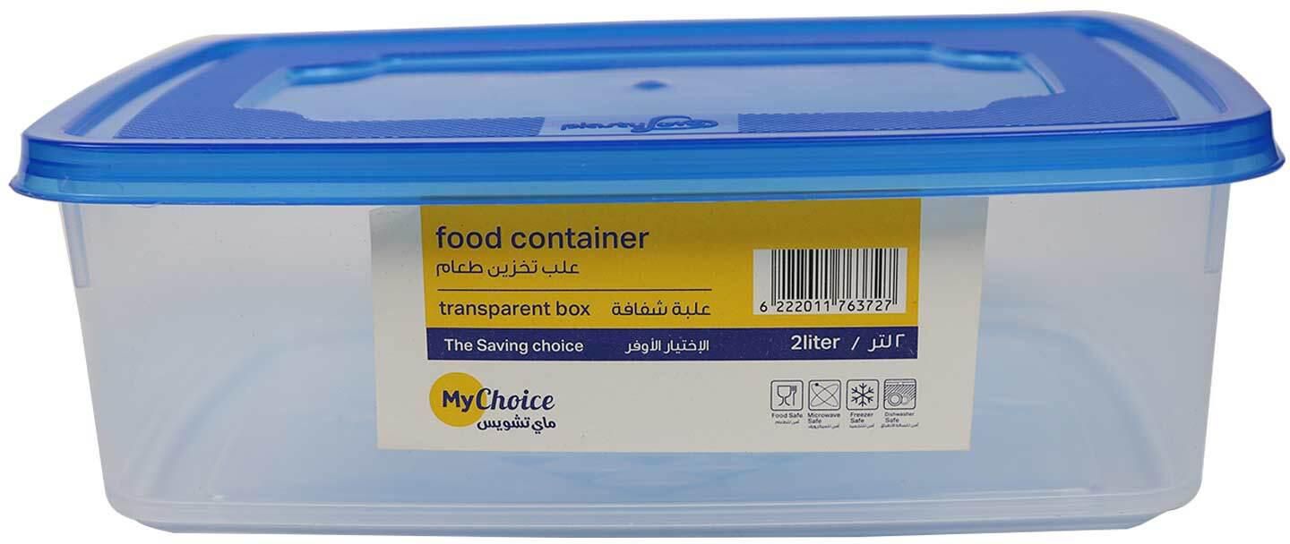 My Choice Food Container - 2 Liter