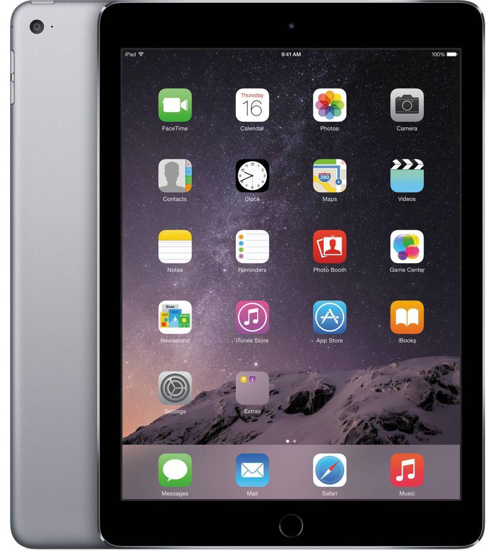 Apple iPad Air 2 with Facetime Tablet - 9.7 Inch, 128GB, Wi-Fi, Space Gray