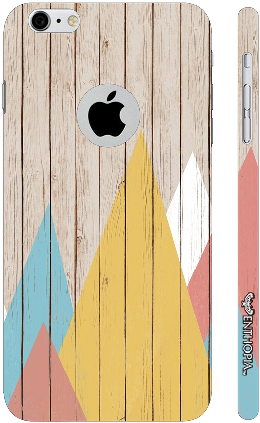 Enthopia Designer Hardshell Case Rendez-wood Back Cover for Apple Iphone 6