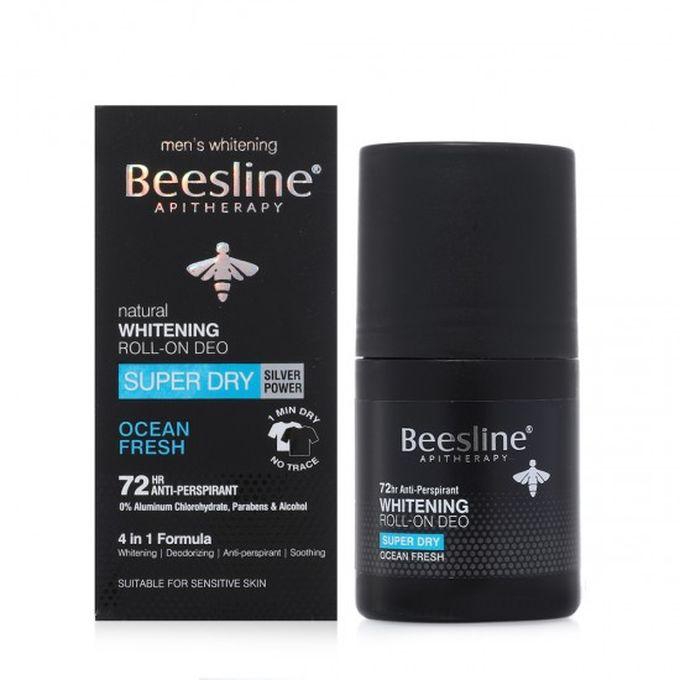 Beesline Whitening Roll-On Deodorant - Super Dry - Ocean Fresh - 50ml