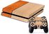 Wood Style Sticker Skins Decal For Playstation 4 Ps4 Console & Controller