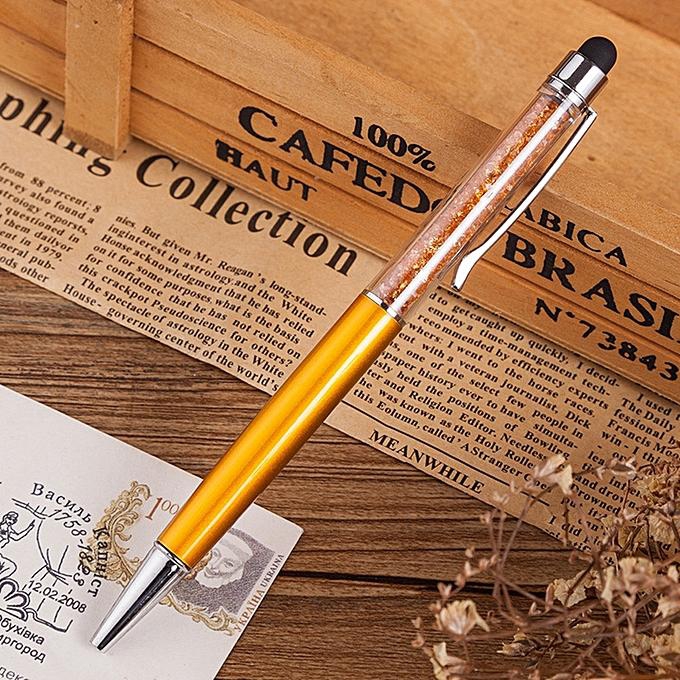 Generic Creative Crystal Metal Pen Rotary Ballpoint Pen Pen Pen Hotel Gift PenP
