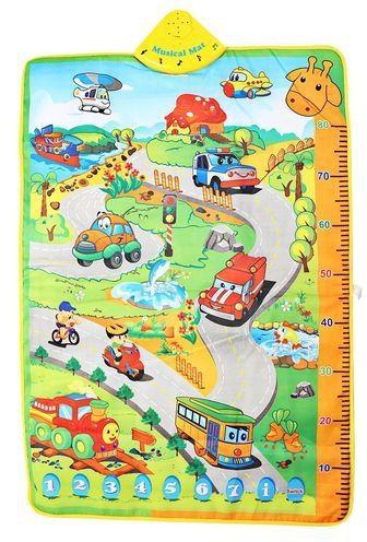 Generic Baby Musical Cartoon Play Mat Language Learning Toy - Colormix