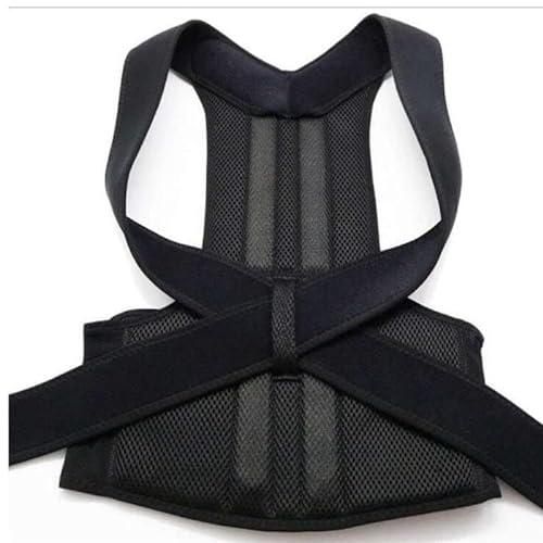one piece 3xl plus size adjustable posture corrector magnetic brace shoulder back support belt men women body shaper shapewear unisex 272144554