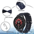 Ocean Silicone Band 20mm, Waterproof Soft Silicone Sport Band For Samsung Gear Sport/Samsung Watch 4/5/5 Pro/S2 Classic/Active 2 44/40mm/Amazfit GTS4/GTS3, By TenTech - Navy Blue