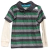 Boy's Striped Long Sleeve Polo T-Shirt - Multi