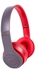 P47 Bluetooth Wireless 5.0 + EDR Headphones- Red