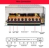 5V 40A Power Supply AC 110V/230V to DC 5V 200W Universal Regulated Power Transformer for LED Strip Lights
