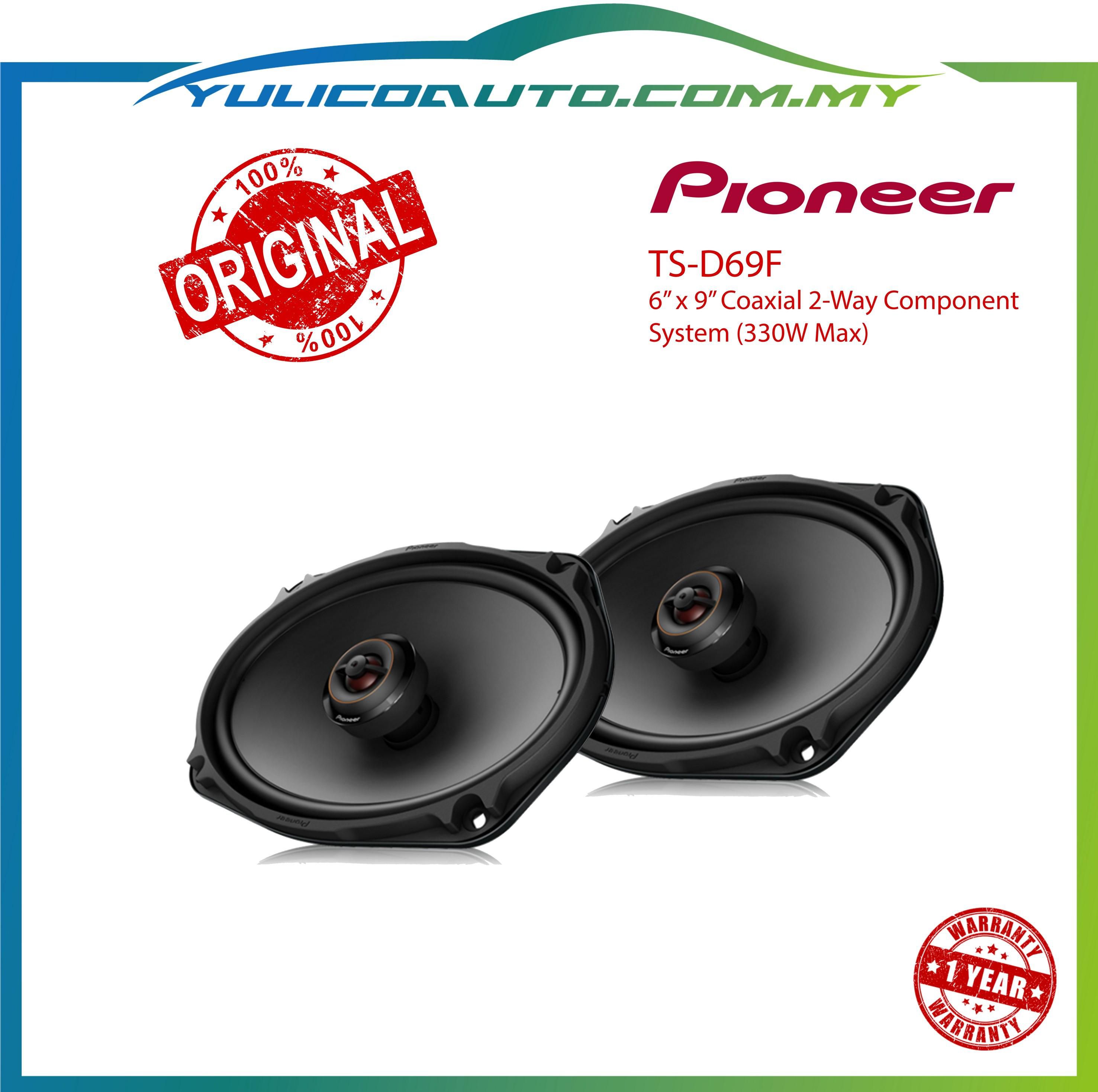 Pioneer Ts-D69f D Series 6"X9" 2-Way Car Speakers
