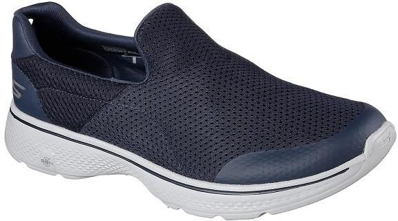 Skechers Go Walk 4 Low cut Sneakers, Navy/Grey- 54152-NVGY