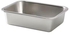 Food container, rectangular/stainless steel