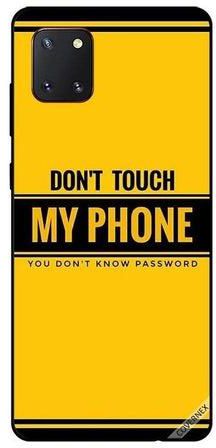 Protective Case Cover For Samsung Galaxy Note10 Lite Don't Touch My Phone You Don't Know Password