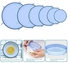 6 PACK Multi Size Durable Food Grade Airtight Soft Silicone Lids Food and Bowl Covers