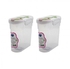 Titiz Food Storage Containers 1.7 Lt Set Of 2 Pieces