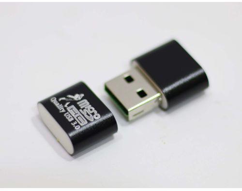 USB3.0 Micro SD Card Reader - Black