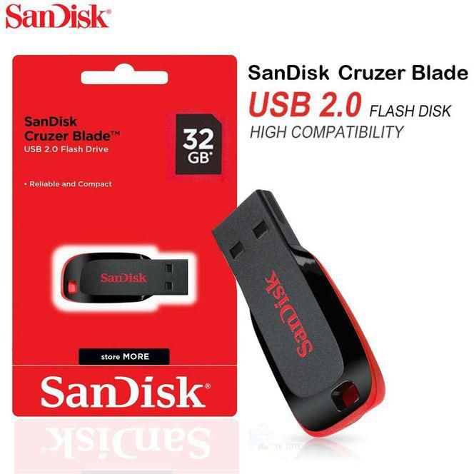 Sandisk Flash Drive - 32GB.