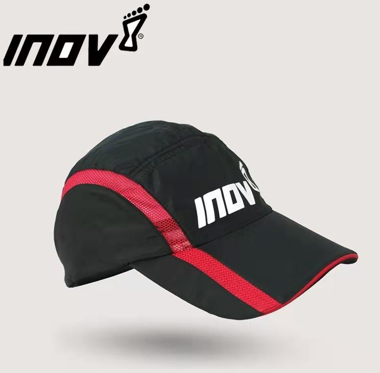 Authentic Inov8 Hot Peak 40 Running Cap - 2 Sizes (Black/Red)