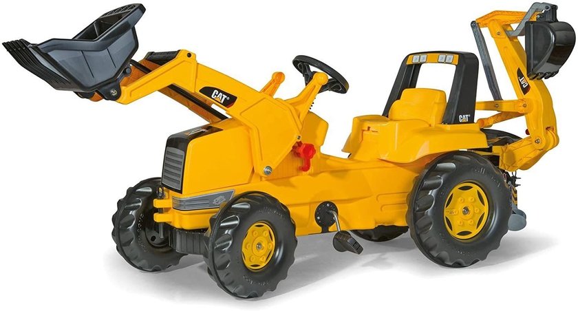 ROLLY TOYS Kids Ride-On CAT Digger And Excavator - 813001