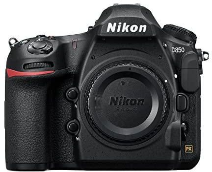 كاميرا رقمية D850 - بدقة 45.7 ميجابكسل من نيكون، هيكل فقط، لون اسود