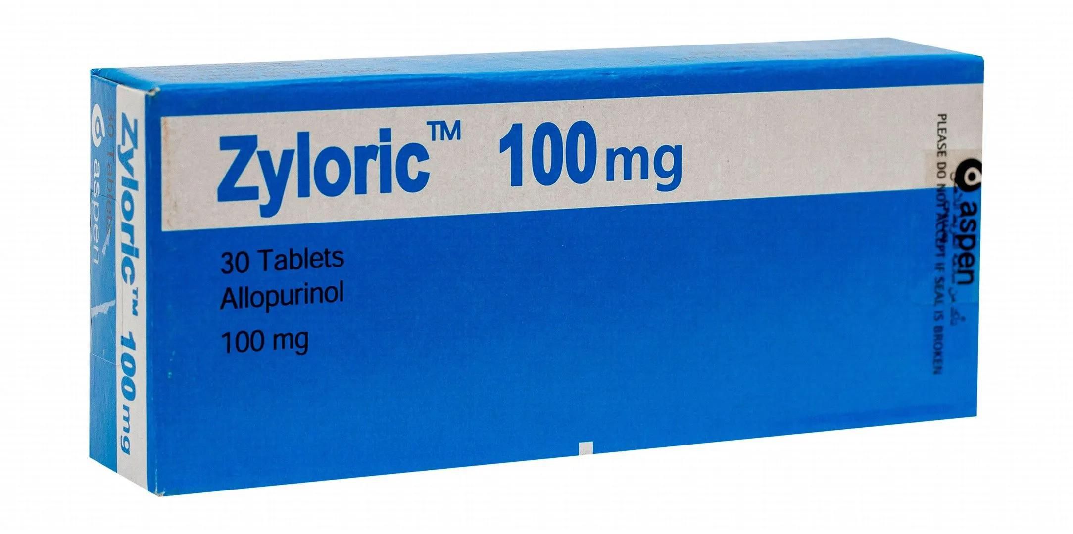 Zyloric | Gout 100mg | 30 Tabs