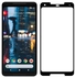 Tempered Glass Screen Protector For Google Pixel 2 XL Black/Clear