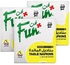 Fun Prompack Premium 2-Ply Paper Napkin Tissue Paper 33X33Cm, White, Pack Of 50 X 3