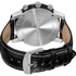 Akribos XXIV Coronis Men's White Dial Leather Band Chronograph Watch - AK443SS