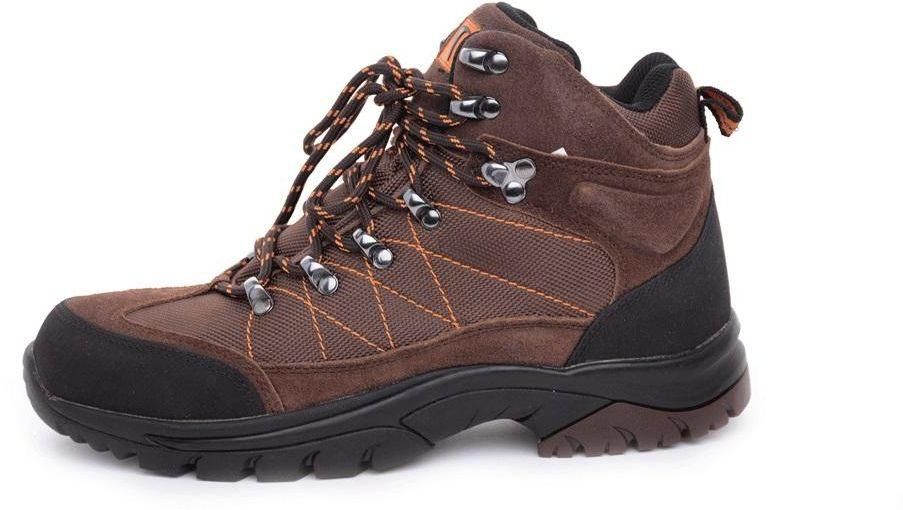 Double Safety Work Shoes, Safety & Cool,Brown ,MDL SHHC2221 ,SIZE 40