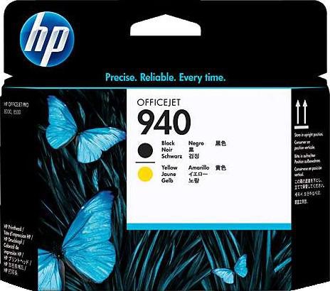 HP 940 Black and Yellow Original Printhead | C4900A