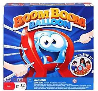 Spin Master Games Boom Boom Balloon Board Game for kids Party game Funny toy