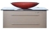 Vanity Sink With Storage Cabinet With Sink Basin With Waist Multicolour 60cm