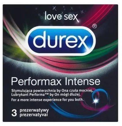 Durex | Condoms Performax Intense | 3 Pcs