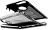 Apple iPhone 7 Plus Spigen Hybrid Armor TPU Bumper Shockproof Case Extra Fit Cover -jet black