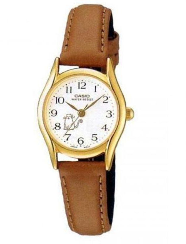 Casio LTP-1094Q-7B8RDF Leather Watch - Brown