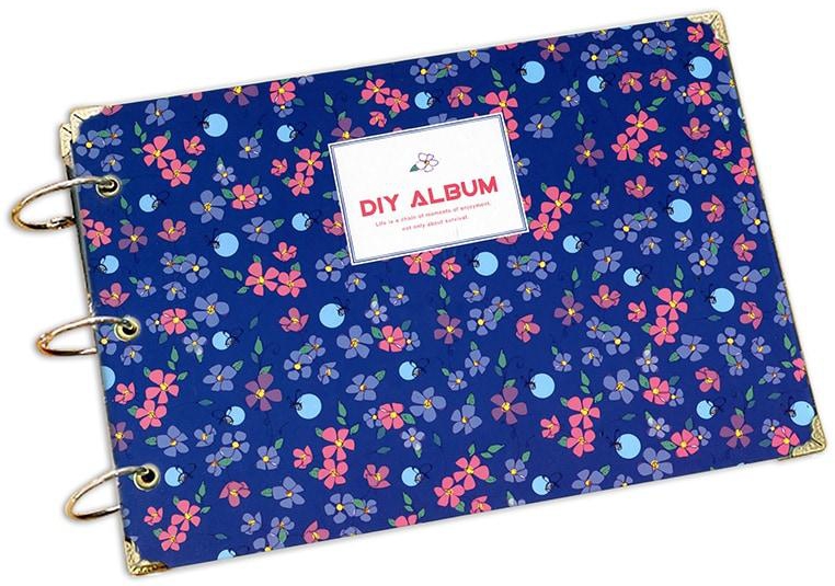 Ozone - Instax 60 sides DIY Album Colorful Album for Fuji Instax Mini 9 70 7S 8 50S 90 - Blue