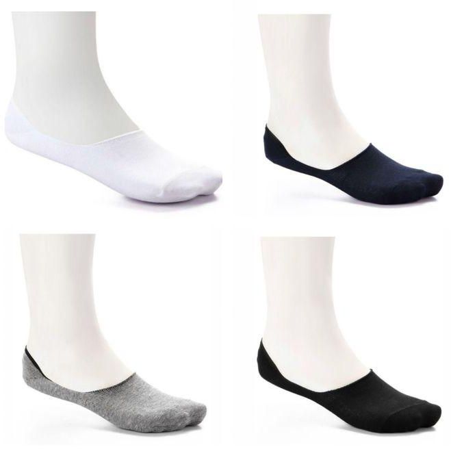 Cottonil Pack Of 4 Unisex Hidden Socks