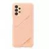 Samsung Back cover with card pocket A13 5G Peach | Gear-up.me