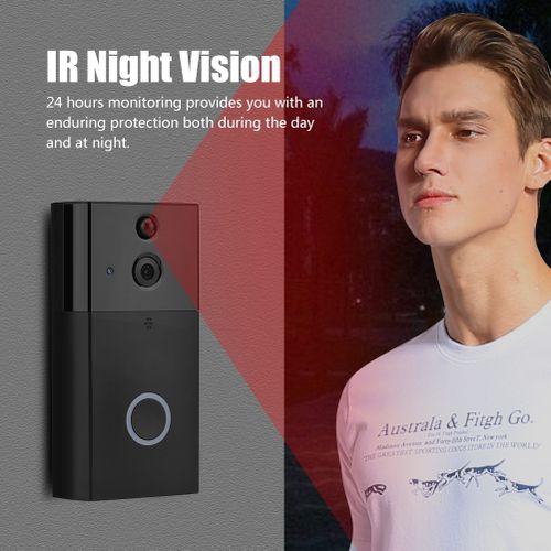 720P Ring Video Doorbell Phone IR Night Vision Smart Wireless Doorbell Camera ES