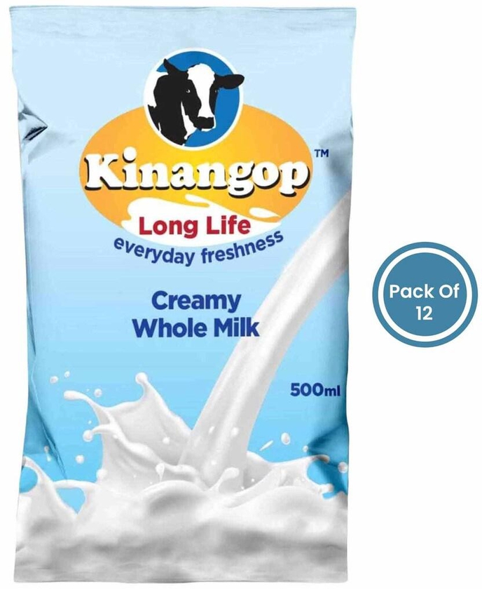 Kinangop Longlife 90 Days Milk 500Ml X Pack Of 12
