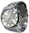 Orlando Women's White Dial Wrist Watch - Silver