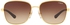 Vogue Sunglasses , Rectangular Frame , Size 57 , Brown , VO4036S/280-13