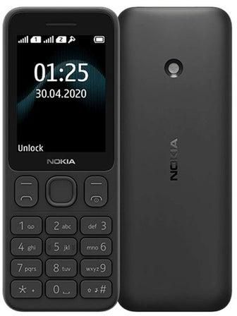 هاتف 125 بذاكرة داخلية سعة 4 ميجابايت ويدعم تقنية 2G (إصدار 2020)، لون أسود